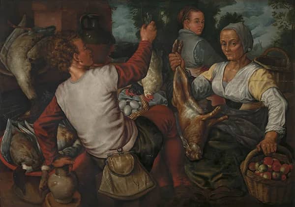 The Stallholders by Pieter Aertsen | Oil Painting Reproduction