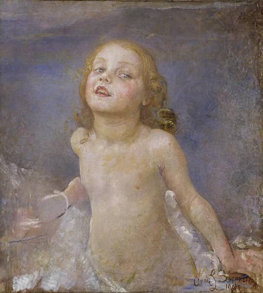 New Risen Hope 1904 by Annie Louisa Swynnerton | Oil Painting Reproduction