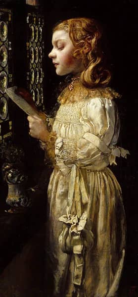 The Letter by Annie Louisa Swynnerton | Oil Painting Reproduction