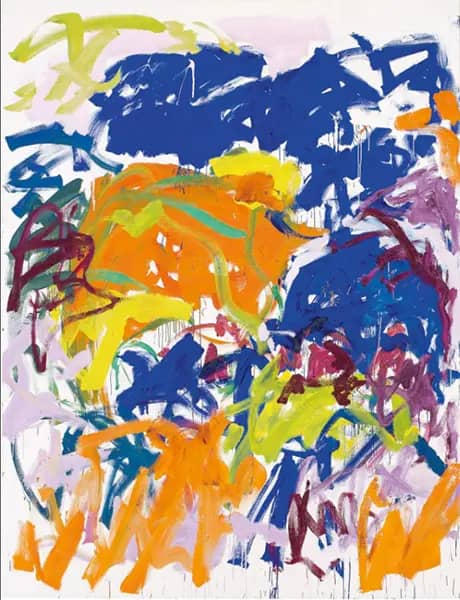 Ici Panel 2 by Joan Mitchell | Oil Painting Reproduction