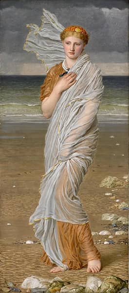 Shells 1874 by Albert Joseph Moore | Oil Painting Reproduction