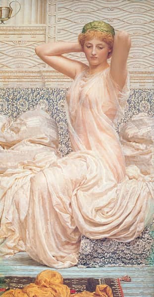 Silver 1886 by Albert Joseph Moore | Oil Painting Reproduction
