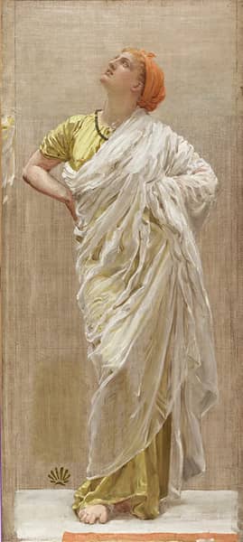 Study for Birds 1878 by Albert Joseph Moore | Oil Painting Reproduction