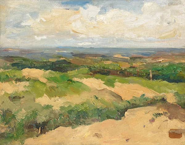 Dune Landscape by George Hendrik Breitner | Oil Painting Reproduction