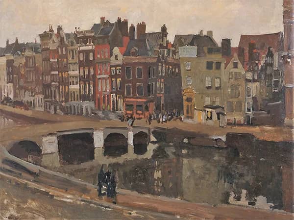 The Rokin Amsterda 1897 | Oil Painting Reproduction