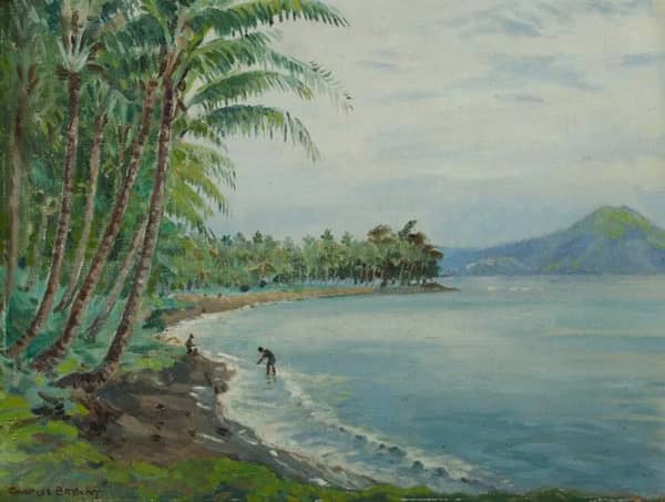 Herbertshohe Looking Towards the Entrance to Blanche Bay | Oil Painting Reproduction