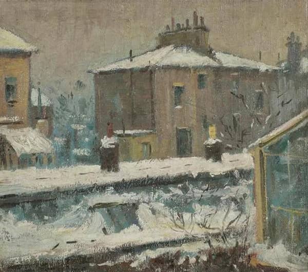 Winter Rooftops London | Oil Painting Reproduction
