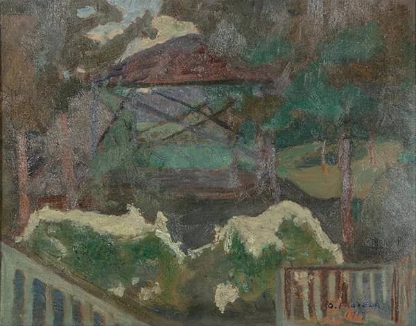 Garden 1919 by Oskari Paatela | Oil Painting Reproduction