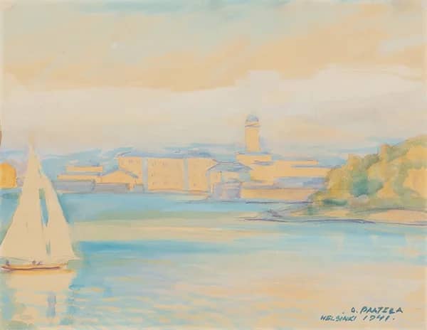 Helsinki 1941 by Oskari Paatela | Oil Painting Reproduction