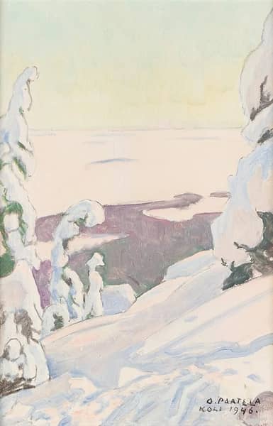 Koli 1946 by Oskari Paatela | Oil Painting Reproduction