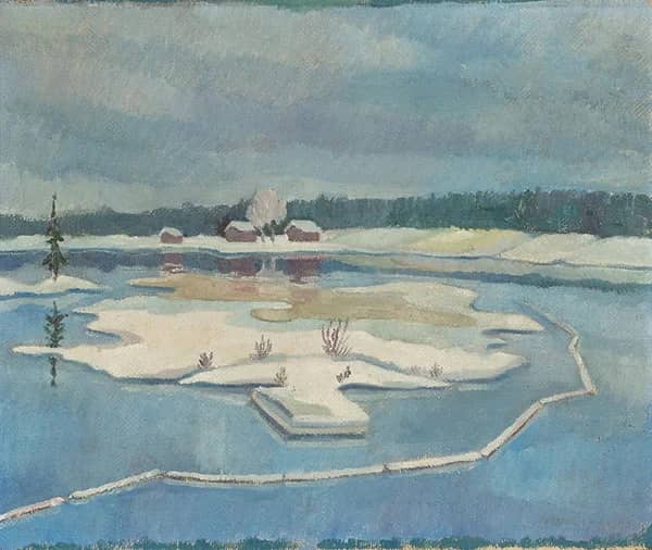 Landscape by Oskari Paatela | Oil Painting Reproduction