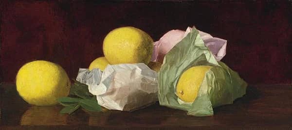 Florida Lemons by William McCloskey | Oil Painting Reproduction