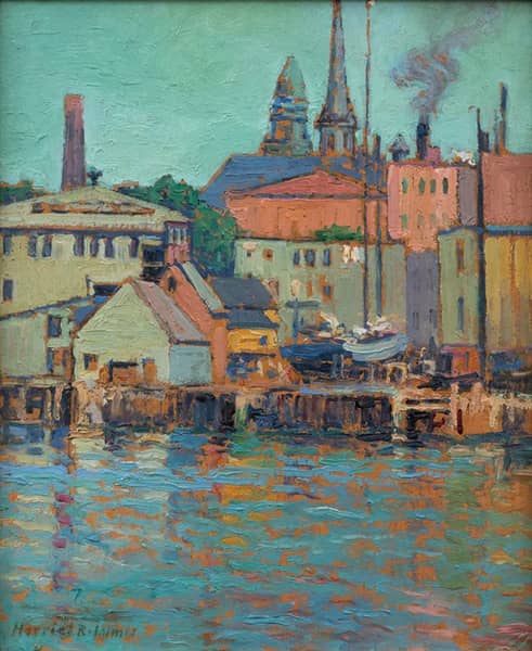 Gloucester Wharf c1920 | Oil Painting Reproduction