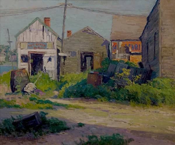 Lobster Shacks by Harriet Randall Lumis | Oil Painting Reproduction