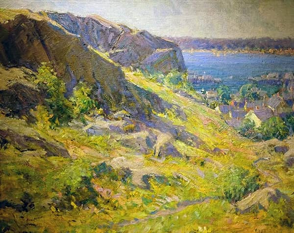 On the Connecticut Coast | Oil Painting Reproduction