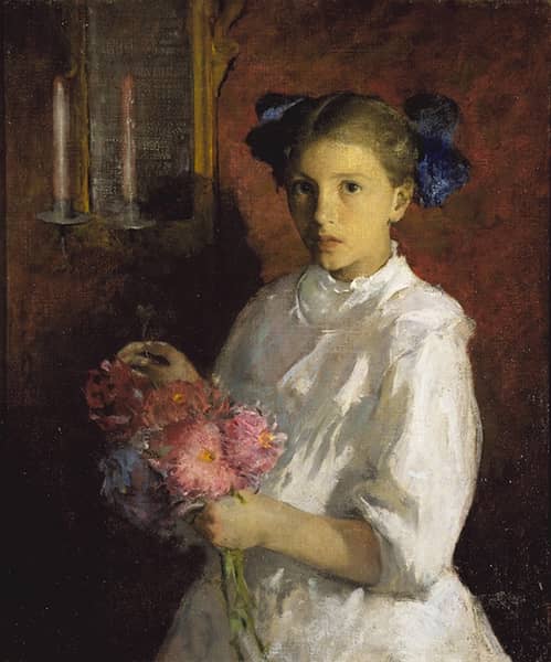 Girl in White 1905 | Oil Painting Reproduction