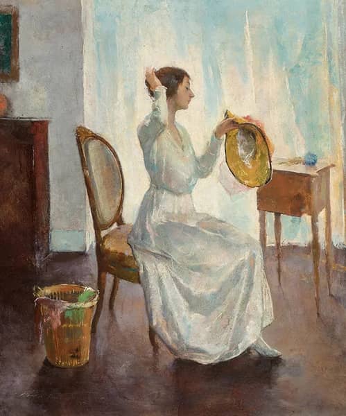 Morning Sunlight by Charles Webster Hawthorne | Oil Painting Reproduction