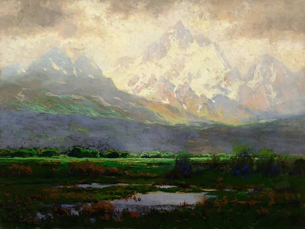 After the Storm Tetons | Oil Painting Reproduction