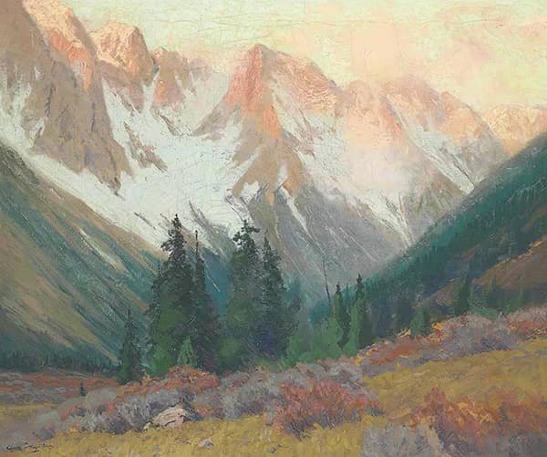 Continental Divide Sunrise | Oil Painting Reproduction