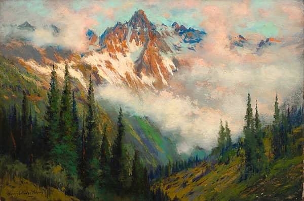 Mount Sneffels San Juan Colorado | Oil Painting Reproduction