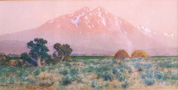 Sunrise in Autumn on the Spanish Peak | Oil Painting Reproduction