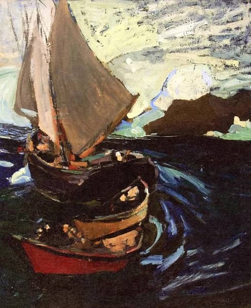 Heavy Seas by Eric Hudson | Oil Painting Reproduction