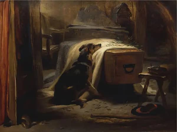 The Old Shepherd's Chief Mourner | Oil Painting Reproduction