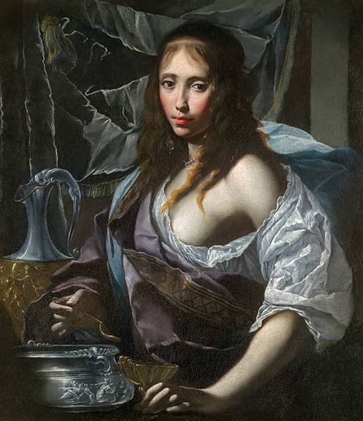 Artemisia Prepares to Drink the Ashes of her Husband Mausolus | Oil Painting Reproduction