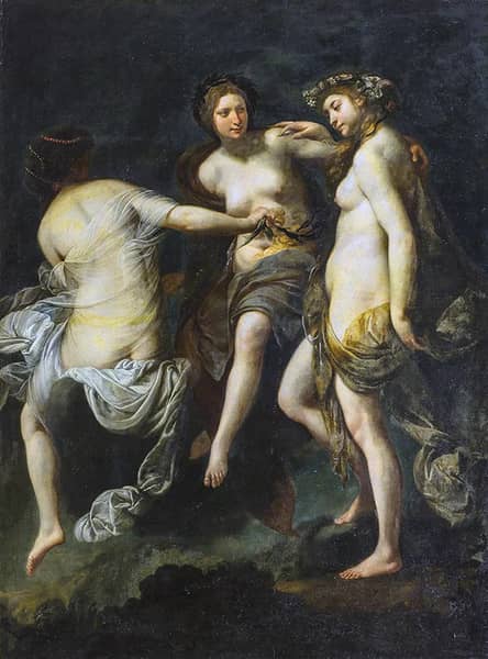 The Three Graces by Francesco Furini | Oil Painting Reproduction
