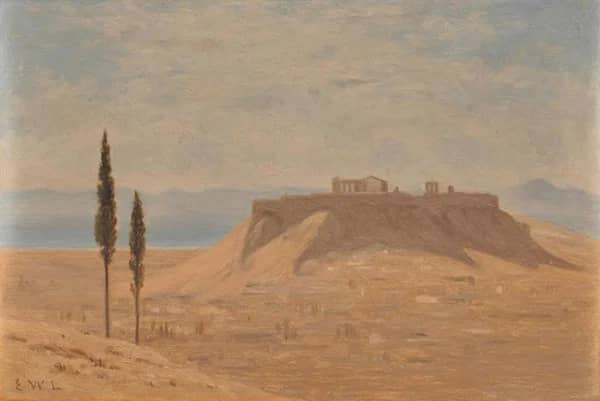 The Acropolis from Mount Lycabettus 1878 | Oil Painting Reproduction