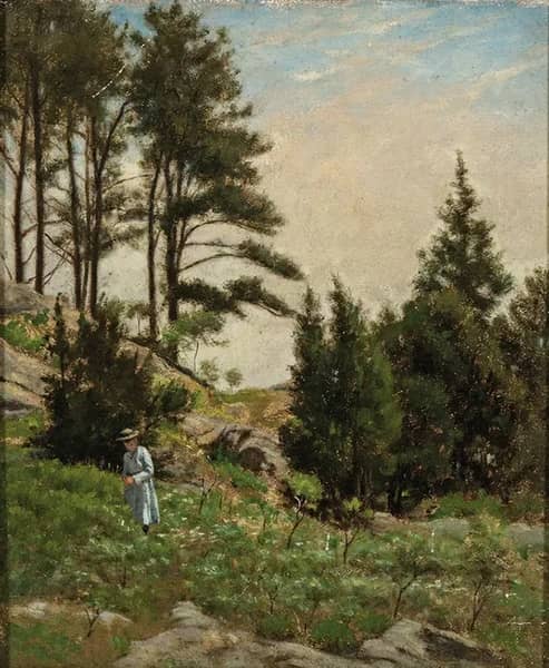 Study of Hillside | Oil Painting Reproduction