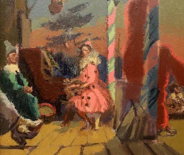 Pierrot in Brighton by Walter Richard Sickert | Oil Painting Reproduction