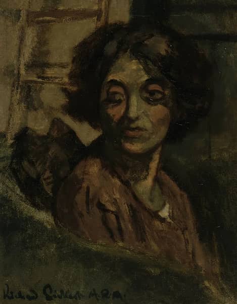 Portrait of a Woman by Walter Richard Sickert | Oil Painting Reproduction