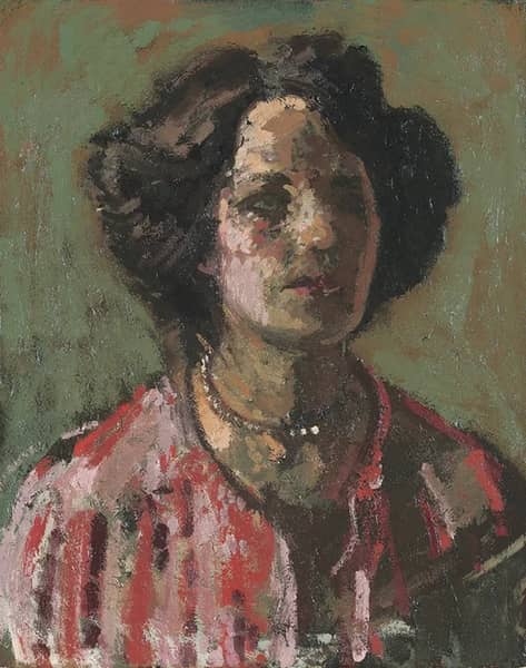 The Pearl Necklace by Walter Richard Sickert | Oil Painting Reproduction