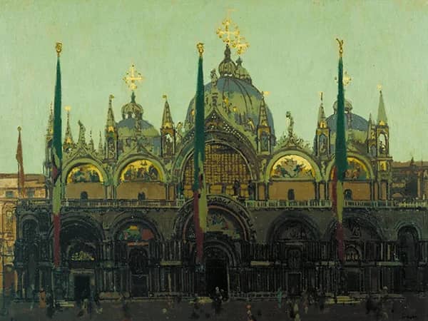 Venice by Walter Richard Sickert | Oil Painting Reproduction