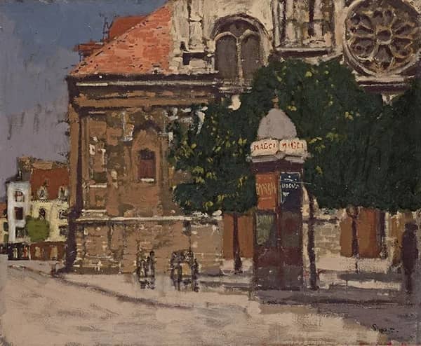 St. Remy by Walter Richard Sickert | Oil Painting Reproduction