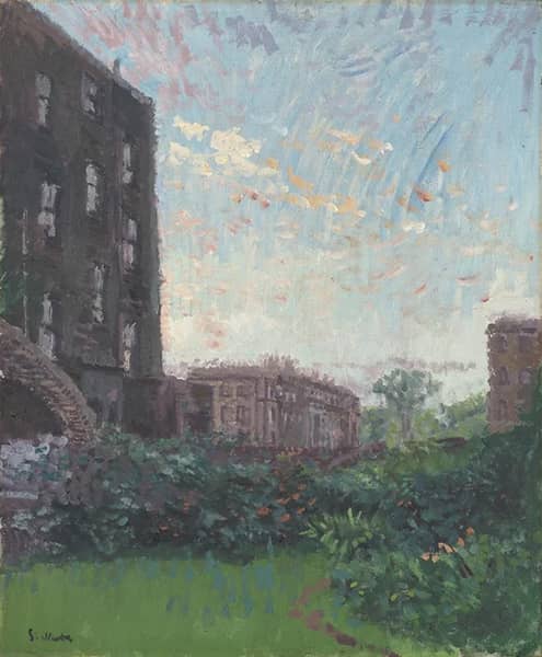 Rowlandson House by Walter Richard Sickert | Oil Painting Reproduction