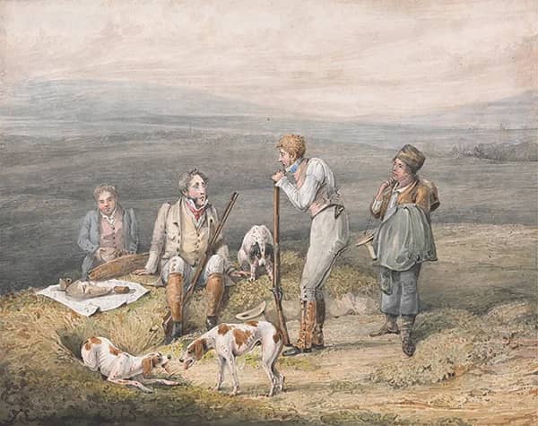 Grouse Shooting the Wrong Sort by Henry Alken | Oil Painting Reproduction