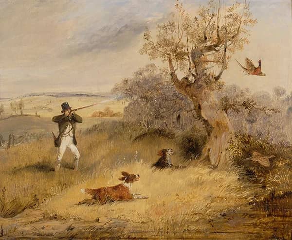 Partridge Shooting by Henry Alken | Oil Painting Reproduction