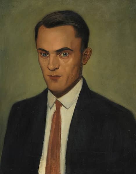 Portrait of Erwin Hildinger c1928 | Oil Painting Reproduction