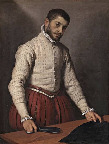 The Tailor by Giovanni Battista Moroni | Oil Painting Reproduction