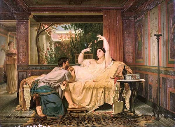 The Sparrow of Lesbia | Oil Painting Reproduction