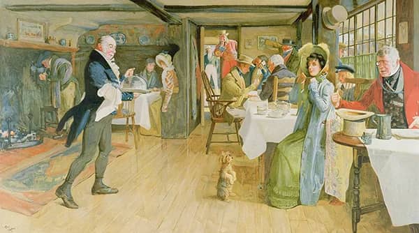 Begging for Supper by Cecil Aldin | Oil Painting Reproduction