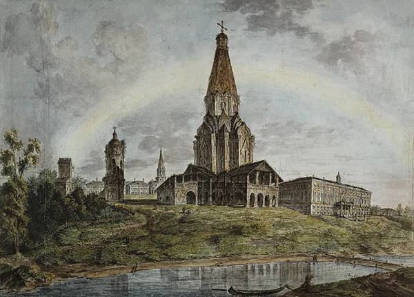 Panoramic View of Kolomenskoye | Oil Painting Reproduction