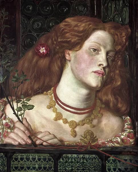 Fair Rosamund by Dante Gabriel Rossetti | Oil Painting Reproduction