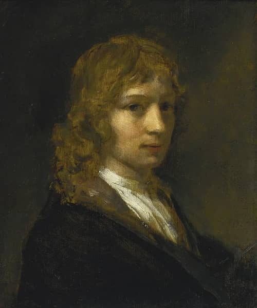 Self Portrait 1653 by Willem Drost | Oil Painting Reproduction