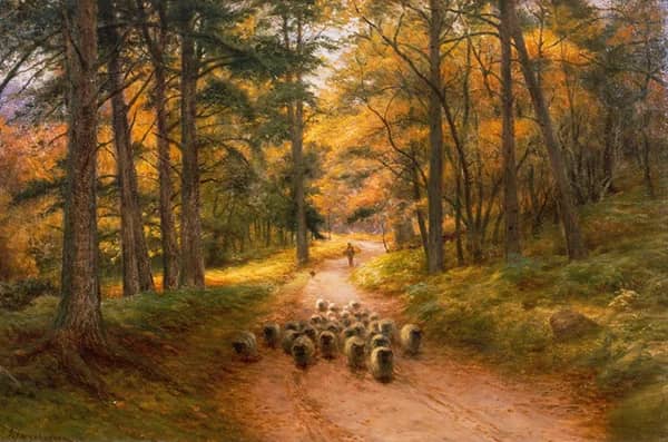 Homewards by Joseph Farquharson | Oil Painting Reproduction