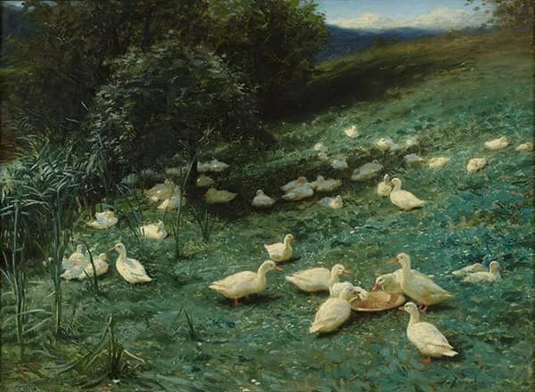 In the Warmth of Summer Days | Oil Painting Reproduction