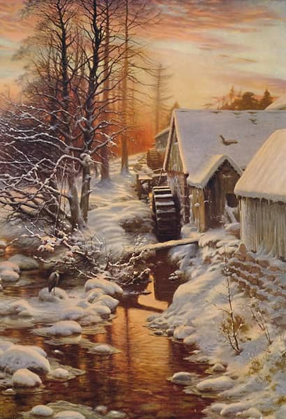 The Silence of the Snows 1907 | Oil Painting Reproduction