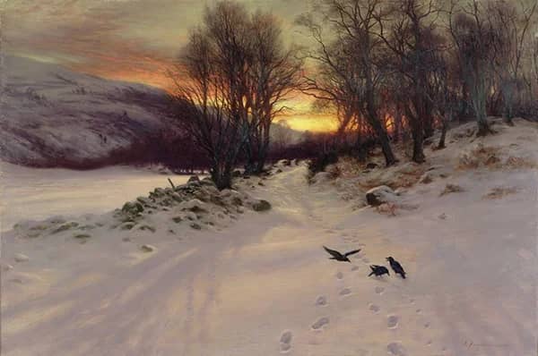 When the West with Evening Glows 1901 | Oil Painting Reproduction